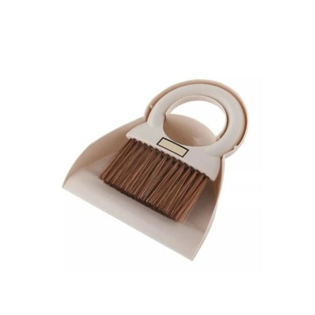 Dustpan & Brush Set in Cream