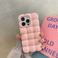 3D Bubble iPhone Case in Pink