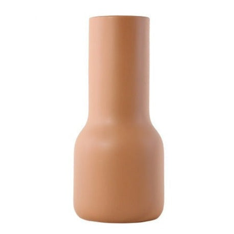 Modern Ceramic Vase in Terracotta