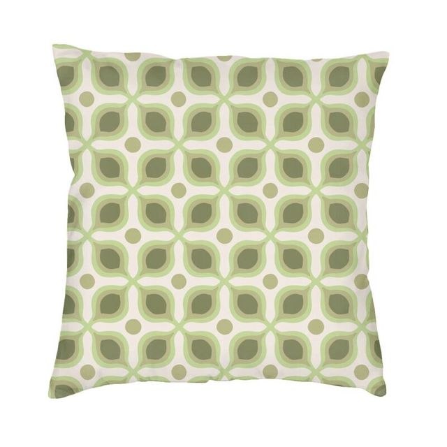 Geometric Print Pillow Case in Multi