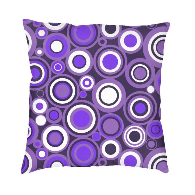 Geometric Print Pillow Case in Multi