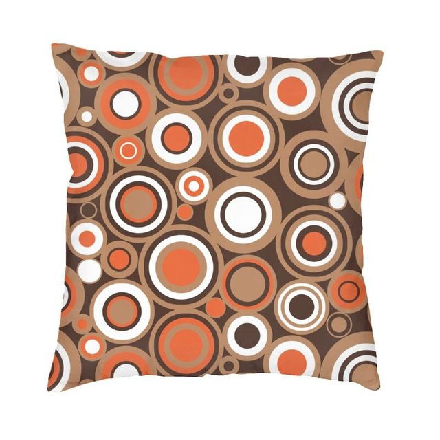Geometric Print Pillow Case in Multi