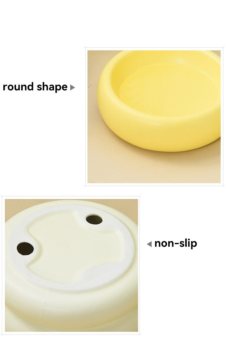 Single Pet Bowl in Yellow