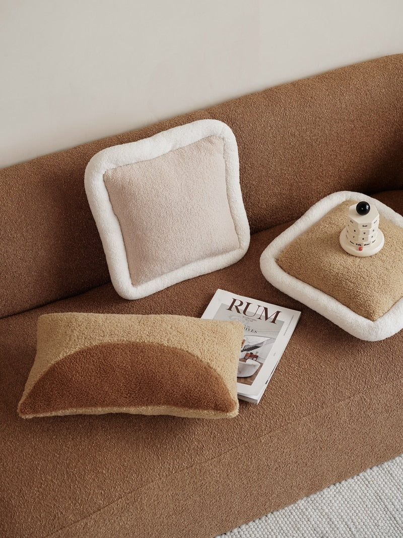 Modern Cushion in Dual Tone