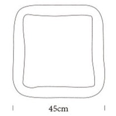 Modern Cushion in Dual Tone