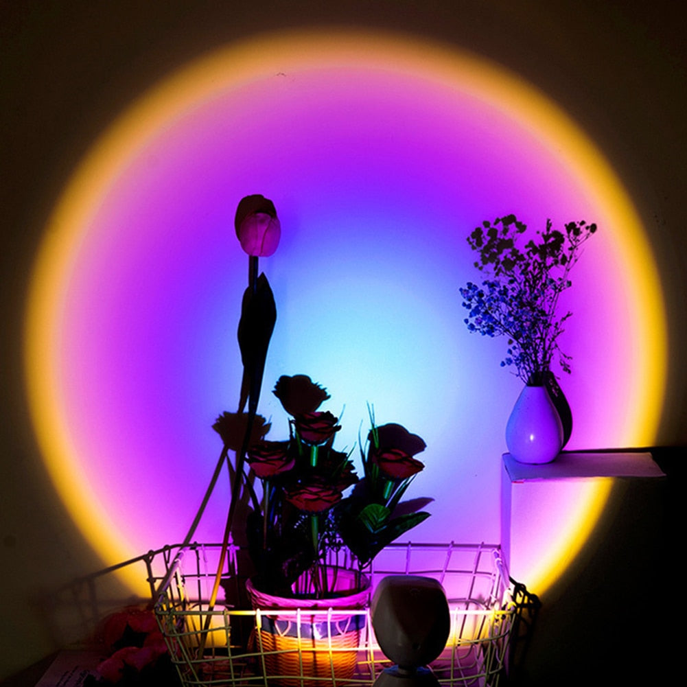 Rainbow Sunset Lamp