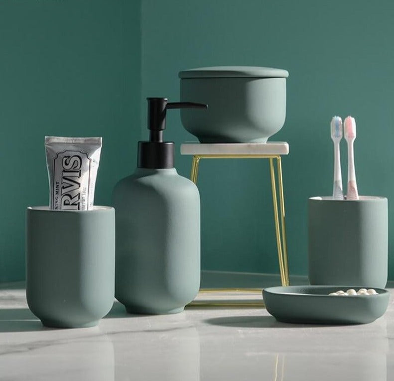 Ceramic Bathroom Set