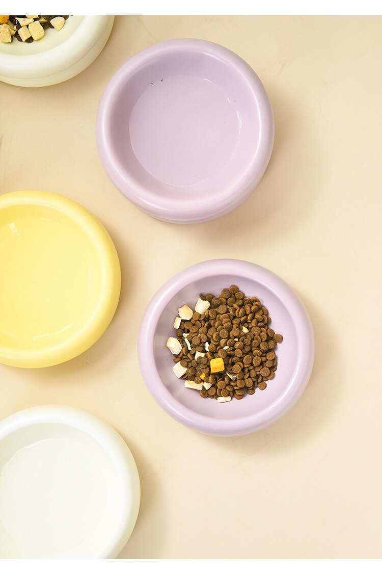 Single Pet Bowl in Yellow