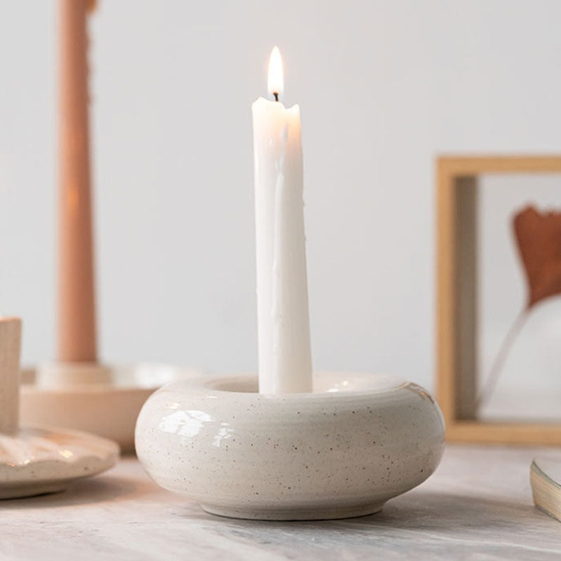 Donut Candle Holder