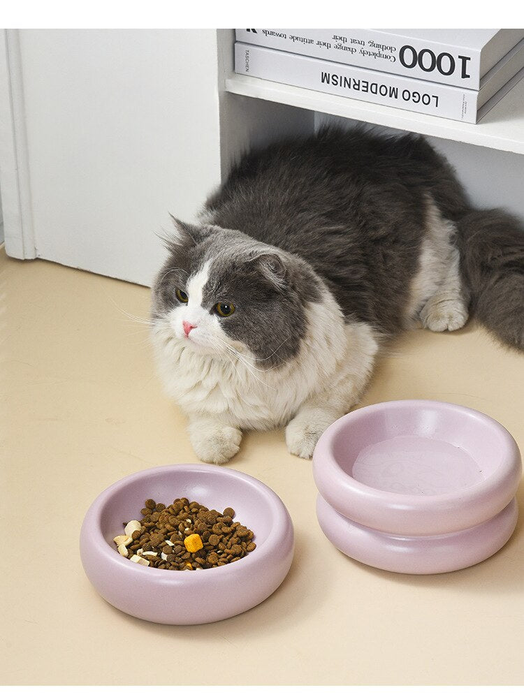 Single Pet Bowl in Lilac