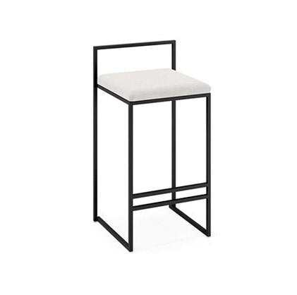 Bar Stool in White