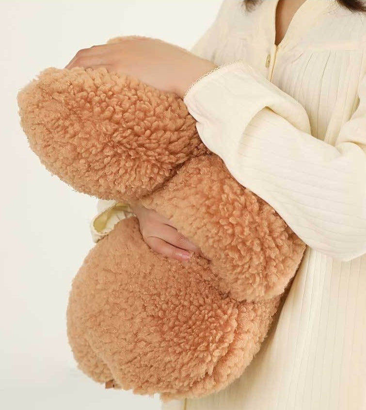 Cloud Fluffy Pillow in Blush