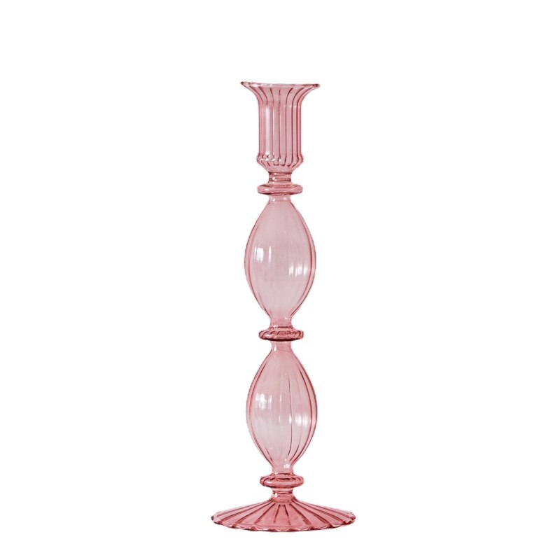 Candle Holder in Pink