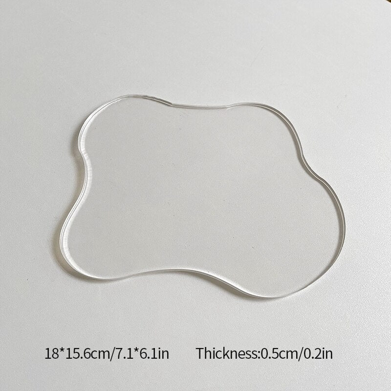 Irregular Transparent Coaster