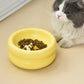 Double Pet Bowl in Yellow