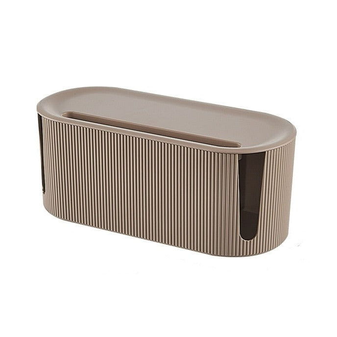 Cable Storage Organizer in Brown