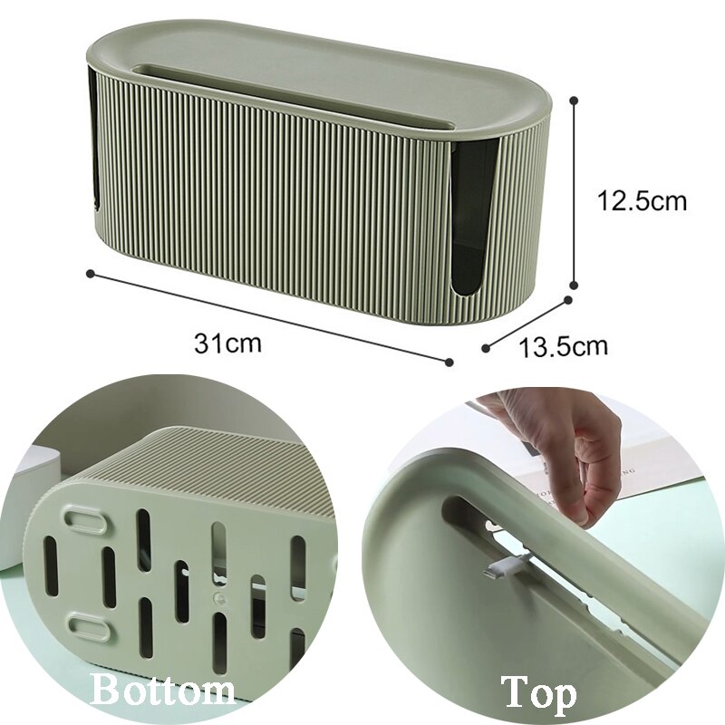 Cable Storage Organizer in Sage