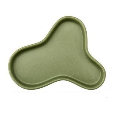 Irregular Storage Tray in Green