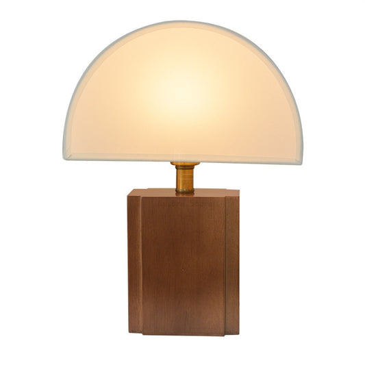 Retro Solid Wood Table Lamp