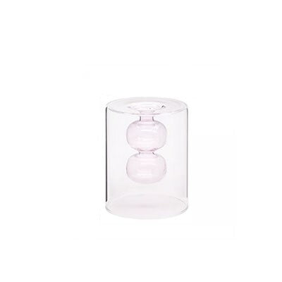Double Layer Stained Glass Ornament in Clear