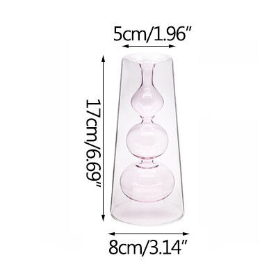Double Layer Stained Glass Ornament in Transparent