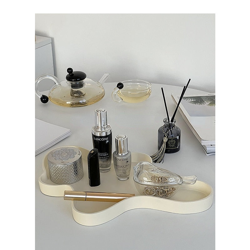 Irregular Tray in Pale Yellow