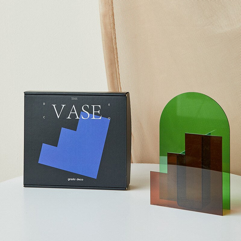 Modern Acrylic Vase