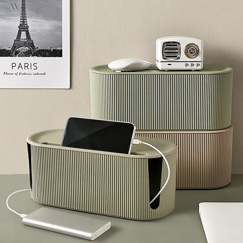 Cable Storage Organizer in Sage