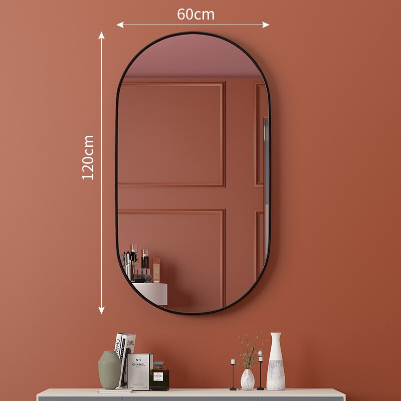 Hole-free Wall Hanging Mirror