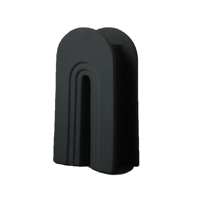 Ceramic Vase in Black
