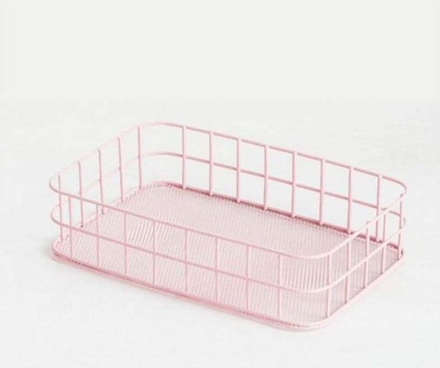 Rectangle Metal Storage Basket