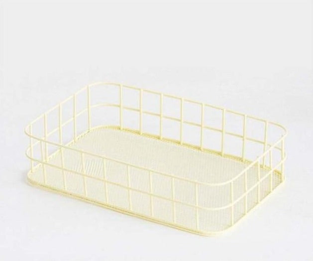 Rectangle Metal Storage Basket