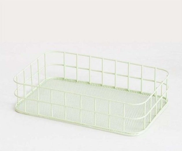 Rectangle Metal Storage Basket