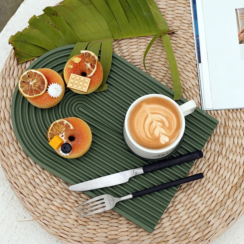 Wood Block Tray