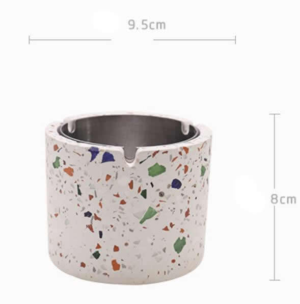Terrazzo Concrete Ashtray