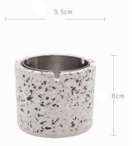 Terrazzo Concrete Ashtray