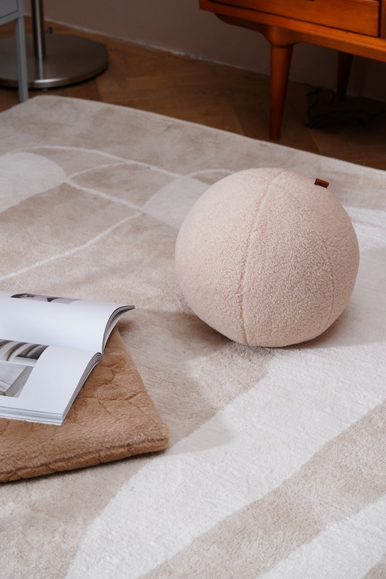 Geometrical Shape Cushion in Blush