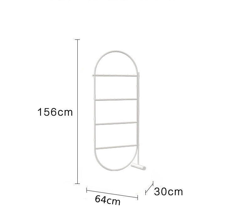 Bathroom Towel Rack in White