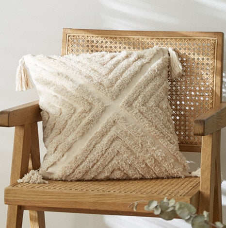 Embroidered Pillow Cover