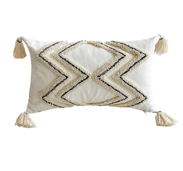 Embroidered Pillow Cover