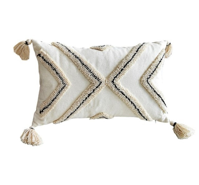Embroidered Pillow Cover