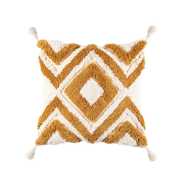 Embroidered Pillow Cover