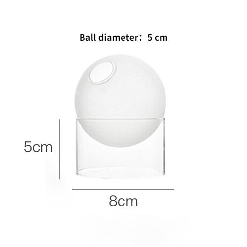 Mini Flower Round Vase