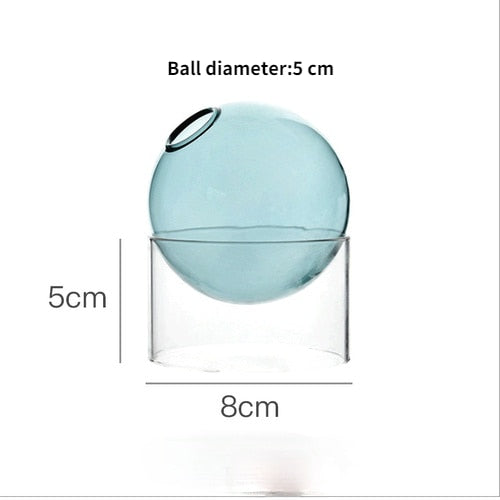 Mini Flower Round Vase