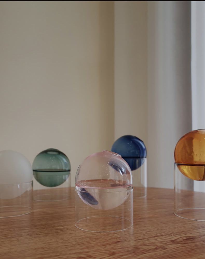 Mini Flower Round Vase