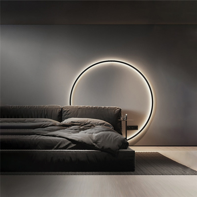 LED Ring Wall Light
