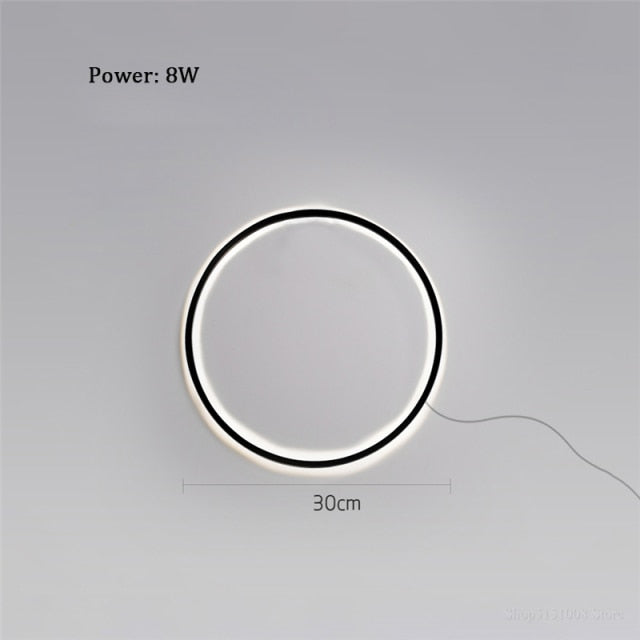 LED Ring Wall Light