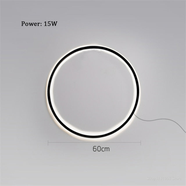 LED Ring Wall Light