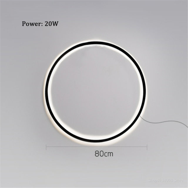 LED Ring Wall Light