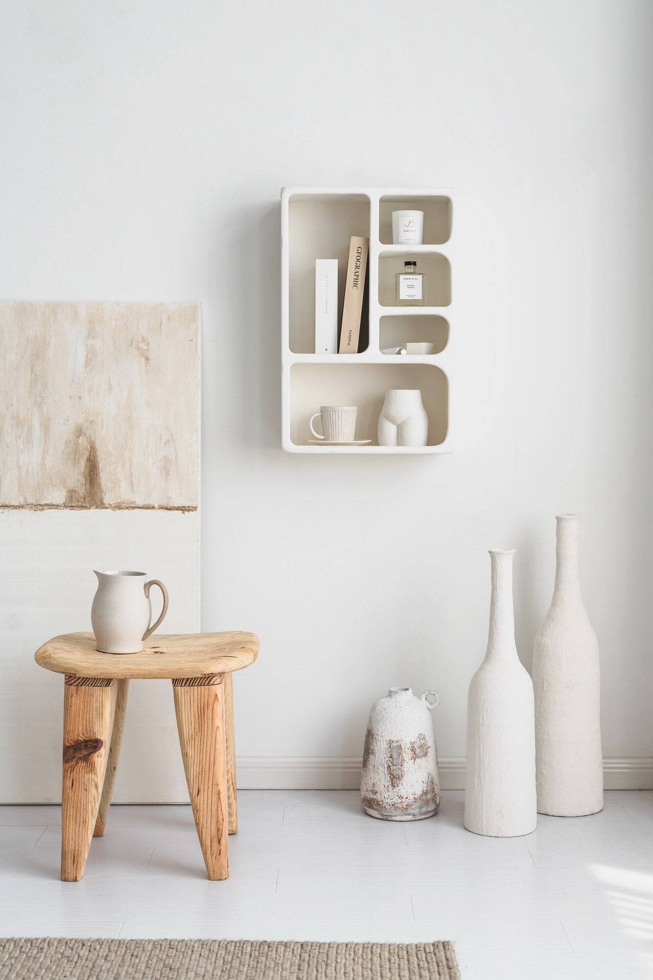 Irregular Floating Wall Shelf
